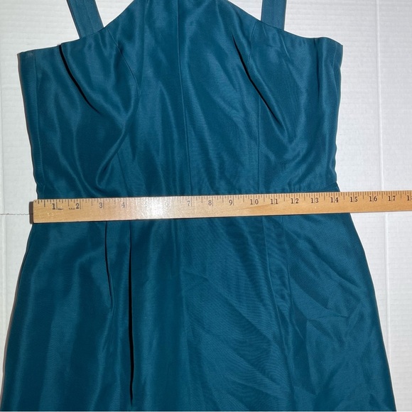 J.Crew Womens Size 8 Teal Green Sleeveless Dress - Picture 6 of 7